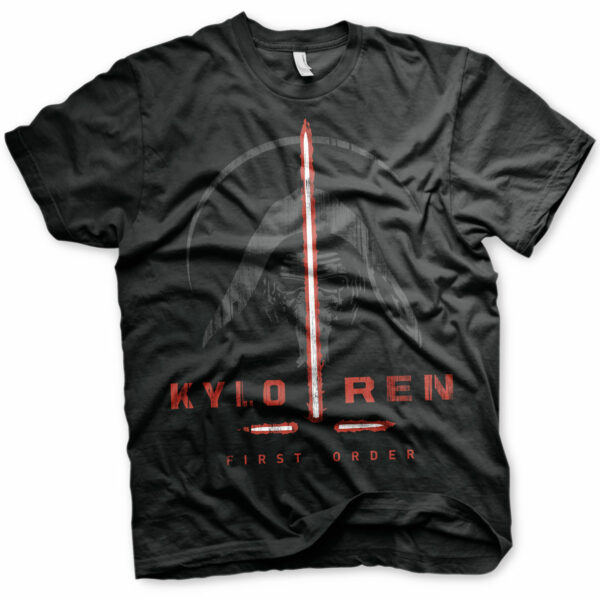 Sort Star Wars Kylo Ren First Order T-Shirt