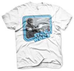 Hvid Star Wars 7 – Finn T-Shirt