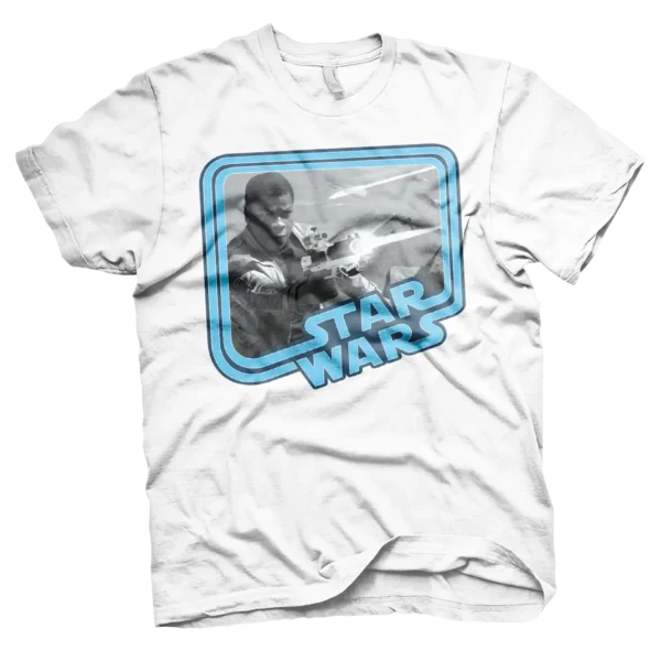 Hvid Star Wars Finn T-Shirt