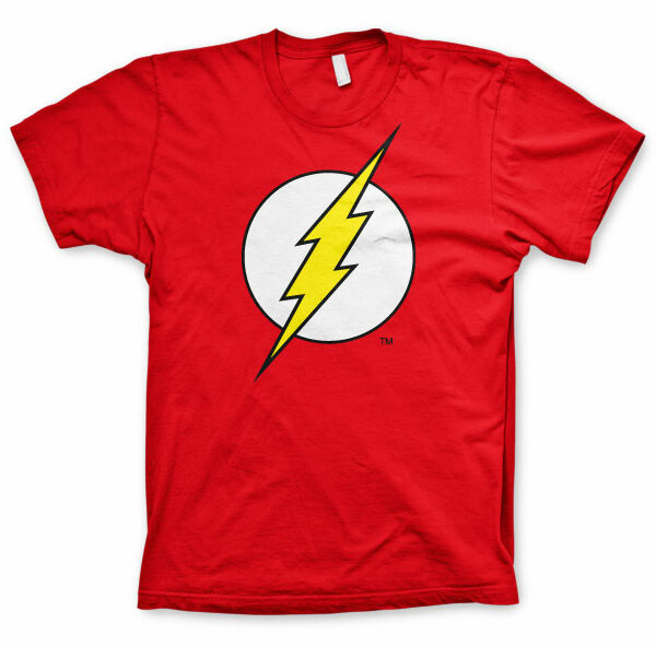 Rød The Flash Logo T-Shirt