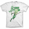 Hvid Green Arrow Distressed T-Shirt