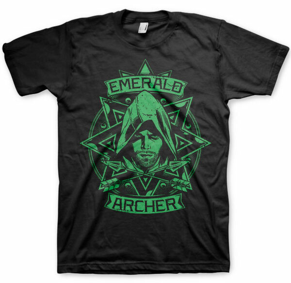 Sort Arrow Emerald Archer T-shirt