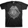 Sort Gotham Detective Shield T-shirt