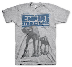 Grå Star Wars Empire Strikes Back AT-AT T-shirt