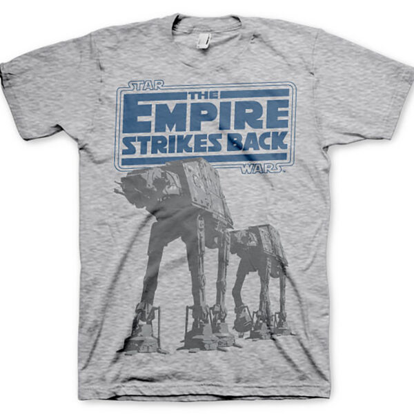Grå Star Wars Empire Strikes Back AT-AT T-shirt