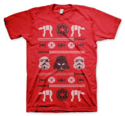 Rød Star Wars X-Mas Knit AT-AT T-Shirt