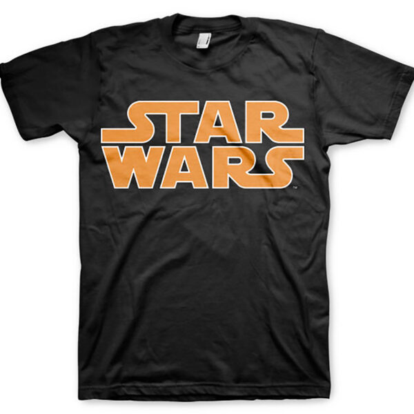 Sort Star Wars Classic Logo T-shirt