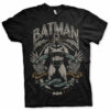 Sort Batman Caped Crusader T-shirt
