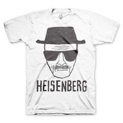 Hvid Breaking Bad Heisenberg Sketch T-Shirt