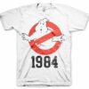 Hvid Ghostbusters 1984 T-shirt