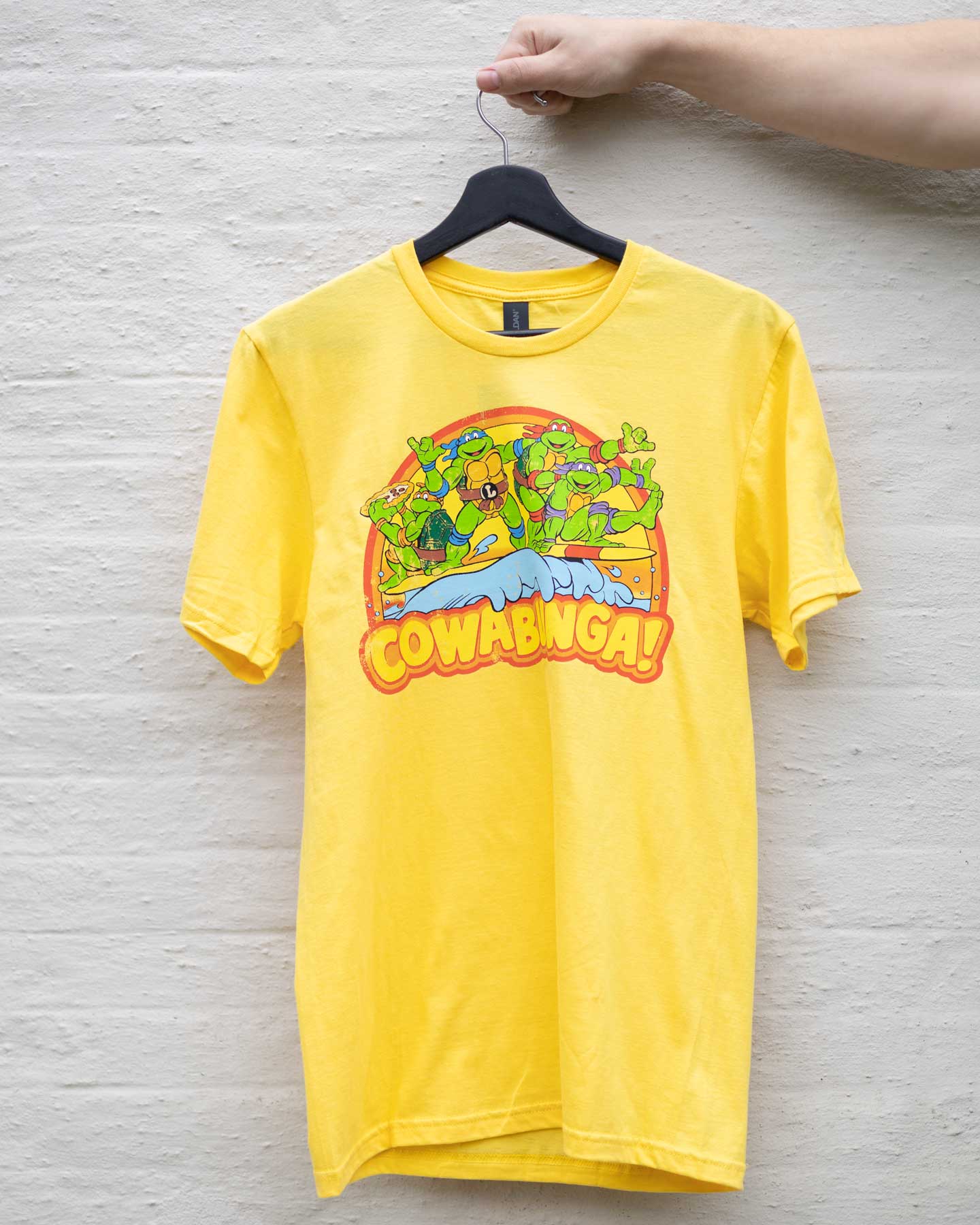 Turtles Cowabunga! Distressed T-shirt