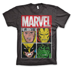Koksgrå Marvel Characters T-shirt