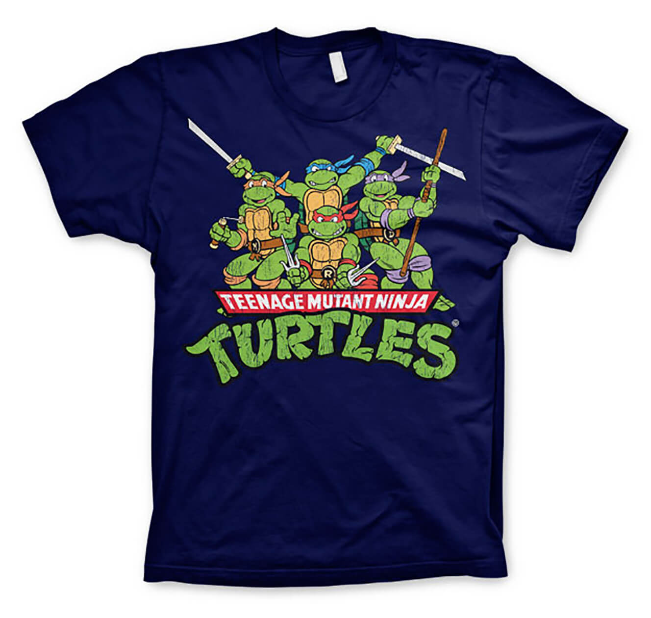 Turtles Distressed Group T-shirt