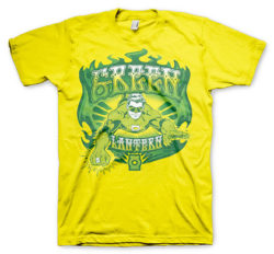 Gul Green Lantern Fire T-shirt