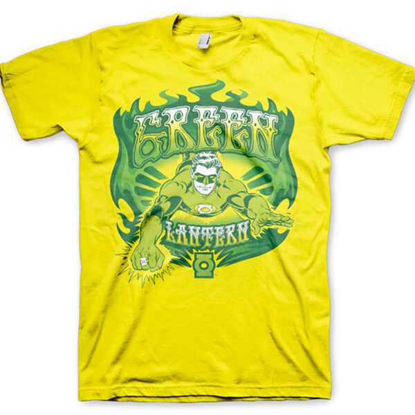 Gul Green Lantern Fire T-shirt