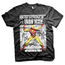 Sort Iron Man Cover T-shirt