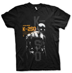 Sort Star Wars K-2SO T-shirt