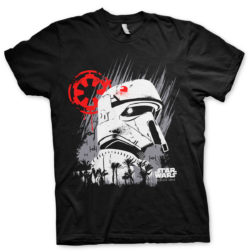 Sort Star Wars Shoretrooper T-shirt