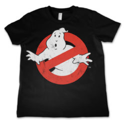 Sort Ghostbusters Børne T-Shirt