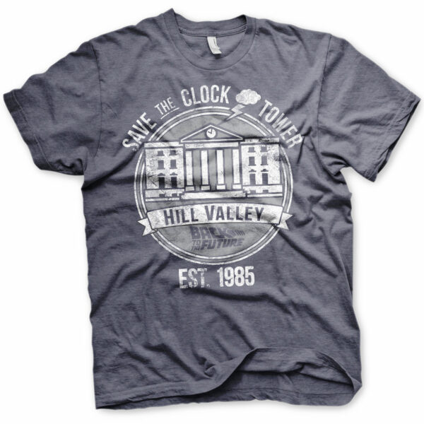 Mørk heather Save The Clock Tower T-shirt