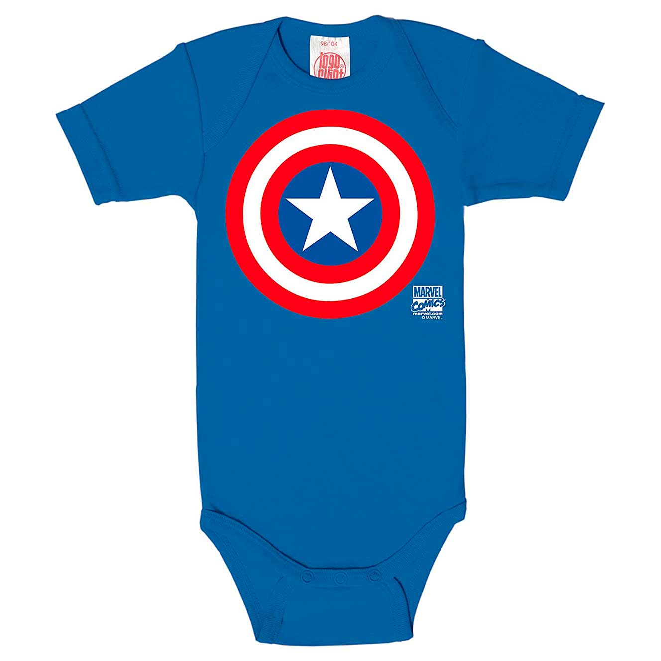 Køb Captain America Logo Baby | Lynhurtig levering - MASKED™