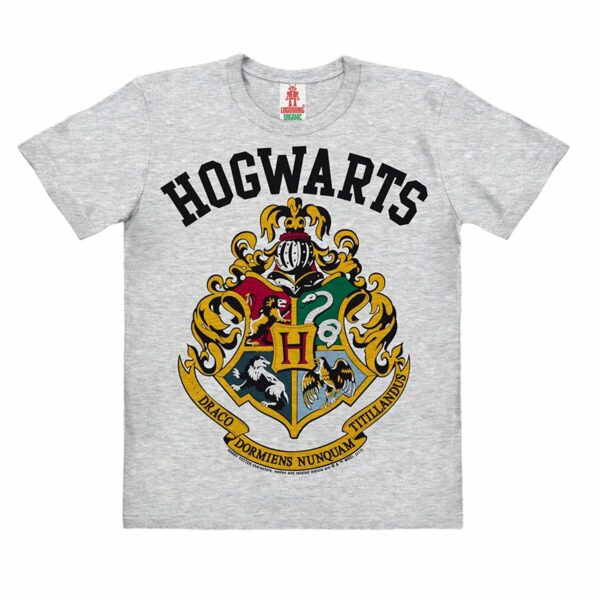 Grå Hogwarts Børne T-Shirt