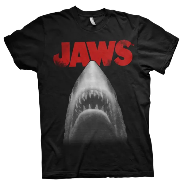 Sort JAWS Poster T-shirt