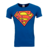 Slim fit superman t shirt sales