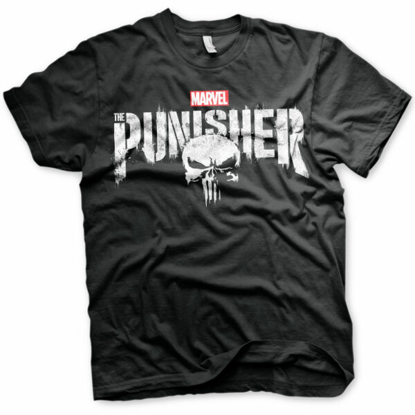 Sort The Punisher TV-Series logo T-shirt