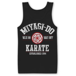 Sort Miyagi-Do Karate Tank Top