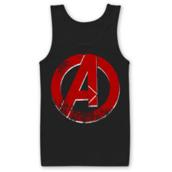 Sort The Avengers Distressed Logo Tank Top