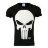 Sort The Punisher Slim Fit T-shirt