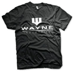 Sort Batman Wayne Industries Logo T-shirt