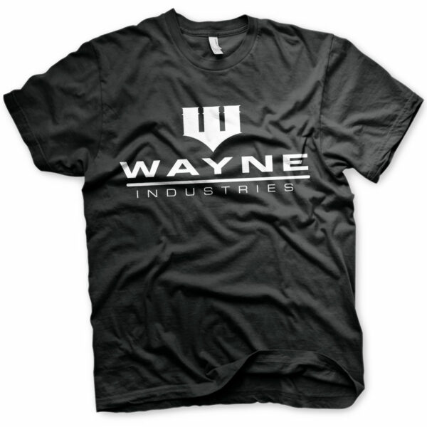Sort Batman Wayne Industries Logo T-shirt