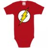 Rød The Flash Logo Baby Body
