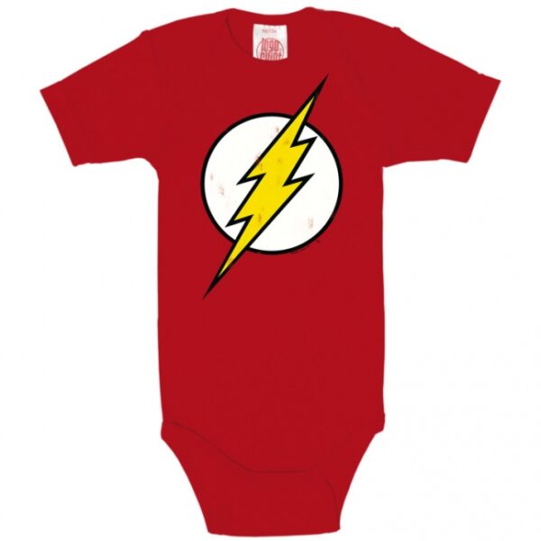 Rød The Flash Logo Baby Body