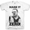 Hvid The Big Lebowski Mark It Zero T-shirt