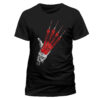 Sort Nightmare On Elm Street Fresh Meat T-shirt