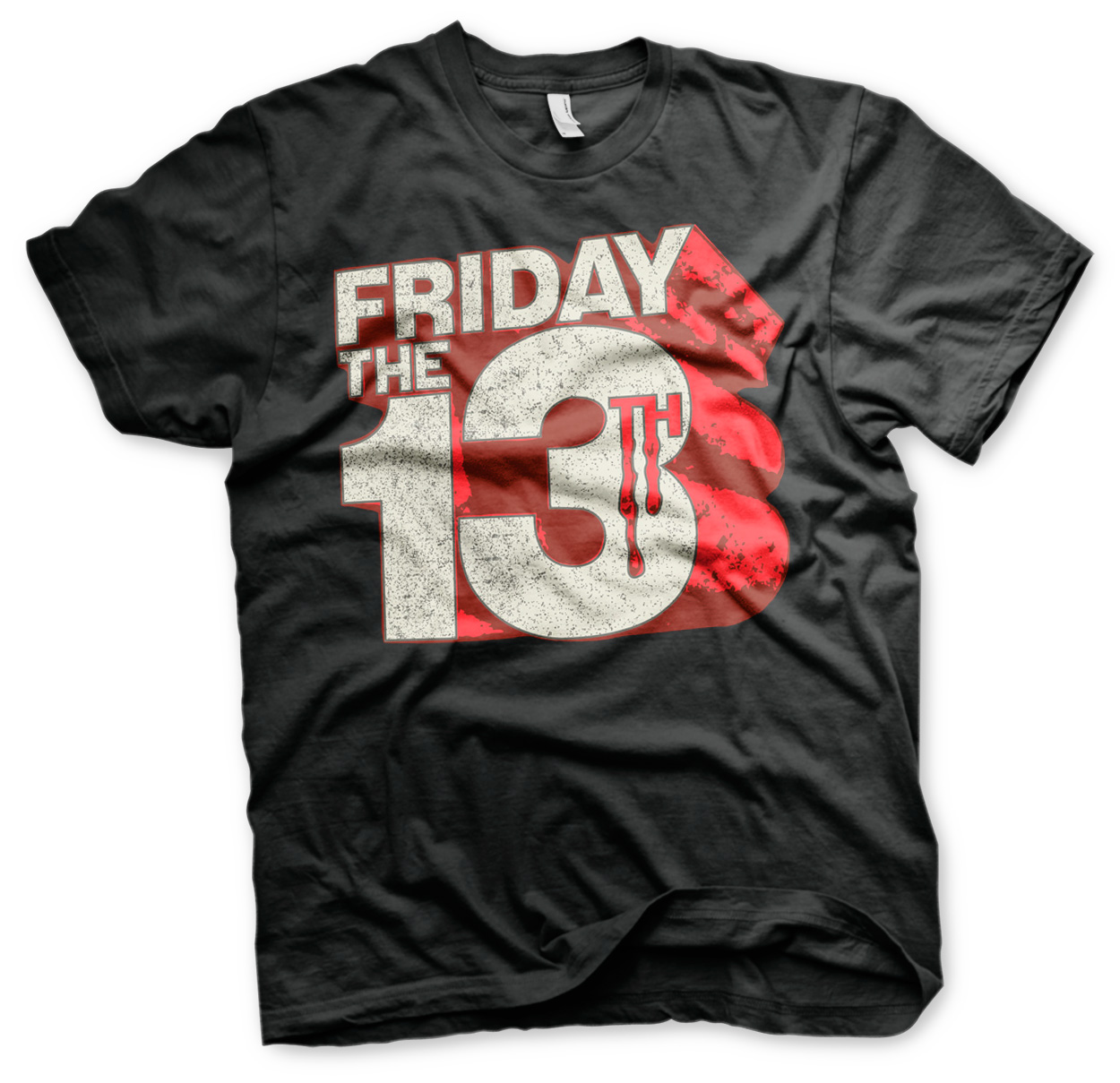 Friday The 13th Block Logo T-shirt
