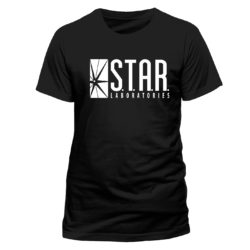 Sort S.T.A.R Labs T-shirt