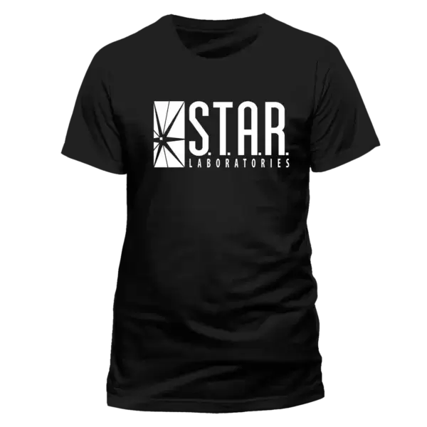 Sort S.T.A.R Labs T-shirt