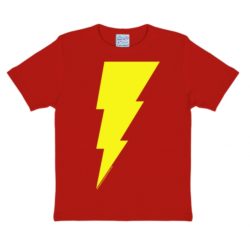Rød Shazam! Børne T-Shirt