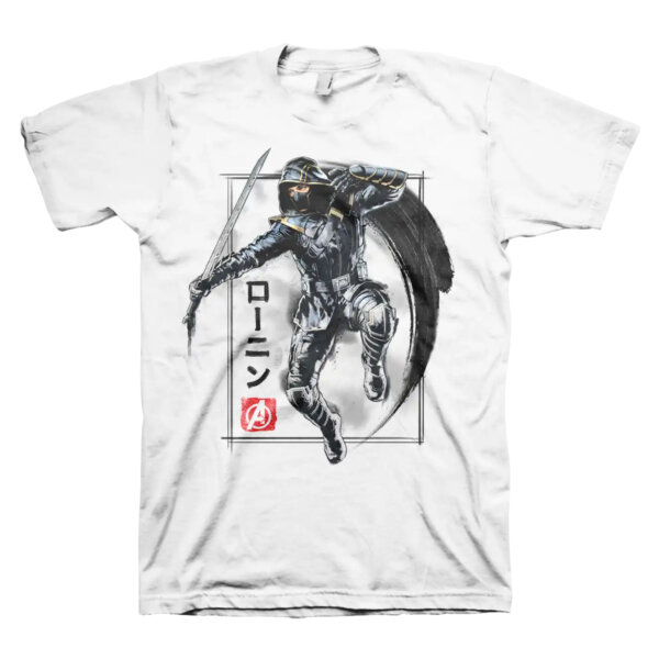 Hvid The Avengers Endgame Ronin T-shirt