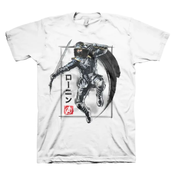 Hvid The Avengers Endgame Ronin T-shirt