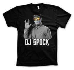 Sort Star Trek DJ Spock T-shirt