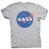 Grå NASA Logo Grå T-shirt