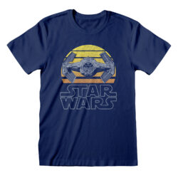 Navy Blue Star Wars TIE Fighter T-shirt
