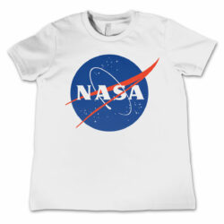 Hvid NASA Børne T-shirt
