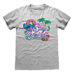 Grå Lilo og Stitch T-shirt