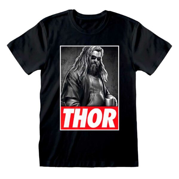 Sort Thor Avengers Endgame T-shirt